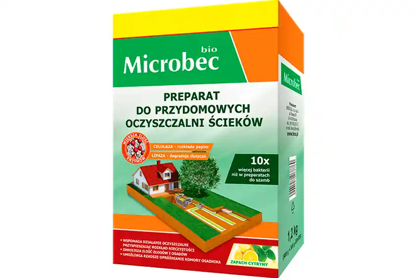 Bros Microbec BIO aktywator do przydomowych oczyszczalni ścieków / saszetka 35g Sprawdź teraz