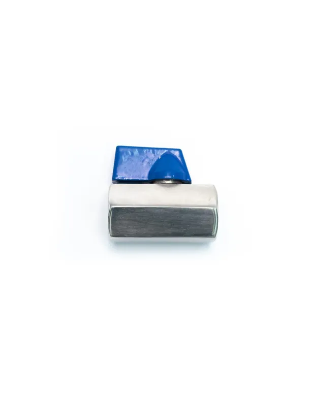 Ekspresowa dostawa Zawór kulowy Flowmatik mini G 1/4 GW PN63, stal nierdzewna 316, PTFE