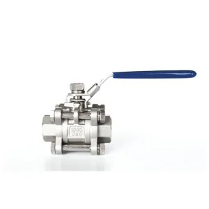 Nie przegap Zawór kulowy gwintowany Flowmatik R 2 GW PN63, 3-elementowy, PTFE, stal 316, z blokadą