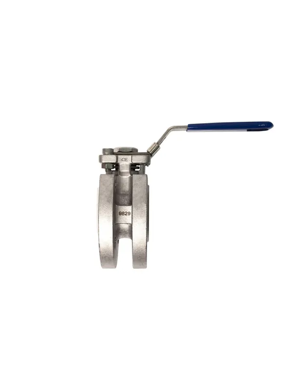 Bestseller Zawór kulowy międzykołnierzowy Flowmatik DN15 nierdzewny 316, PTFE, z płytą ISO5211, z blokadą