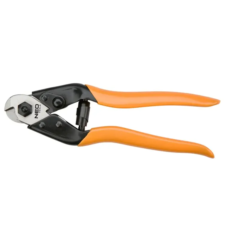 Bezpieczne zakupy Obcinak do drutów i linek stalowych 190 mm NEO Tools 01-512