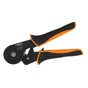 Bezpieczne zakupy Szczypce do zaciskania końcówek tulejkowych 6 kamieni, średnica tulejek 0.1 - 16 mm2 NEO Tools 01-548