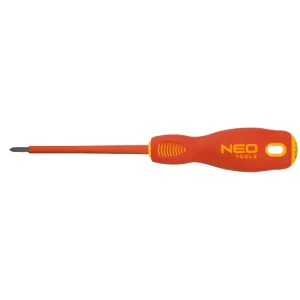Zamów teraz Wkrętak krzyżowy 1000V, PZ2 x 100 mm, S2 NEO Tools 04-063