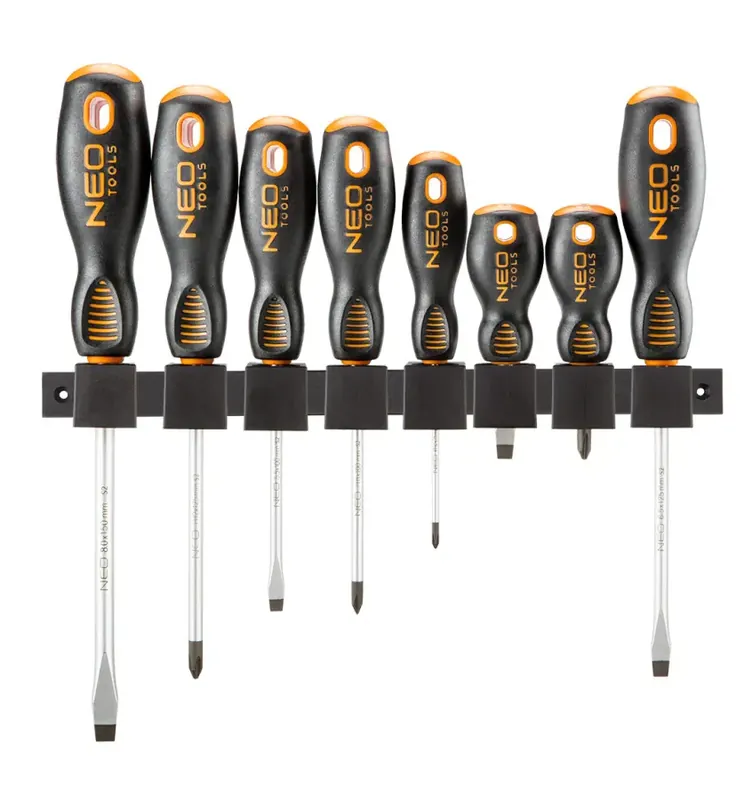Zestaw wkrętaków, 8 szt. NEO Tools 04-207 Do wyczerpania zapasów