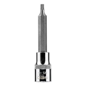 Bestseller Końcówka Spline na nasadce 1/2", M5 x 100 mm NEO Tools 08-740