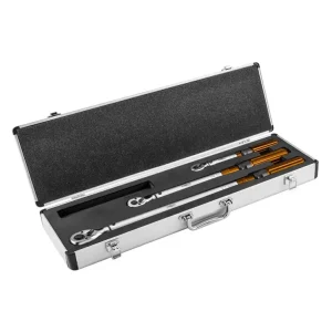 Zestaw kluczy dynamometrycznych dwukierunkowych 1/4", 3/8", 1/2" 3 szt. NEO Tools 08-845 Bezpieczna płatność