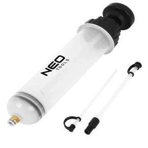 Bezpieczne zakupy Strzykawka do płynów eksploatacyjnych 500ml NEO Tools 10-806