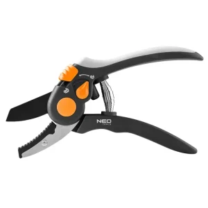Bestseller Sekator kowadełkowy 200 mm, zakres do 18 mm, regulowany rozstaw NEO Tools 15-203