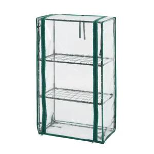 Oferta limitowana Szklarnia 46 x 24 x 80 cm, folia PVC, metalowa konstrukcja NEO Tools 15-910