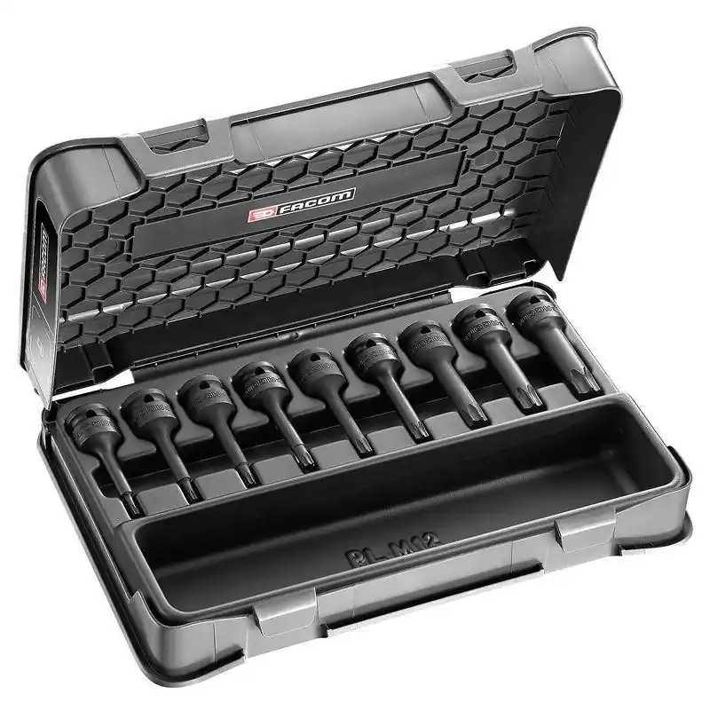 Zamów dziś NSXL.J9A - zestaw 9 nasadek udarowych trzpieniowych 1/2” Torx® , T20 - T70