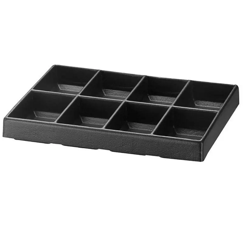 U50030026Q - Wkładka plastikowa MATRIX, 8 przegród, 400 x 315 x 50 mm Bezpieczne zakupy