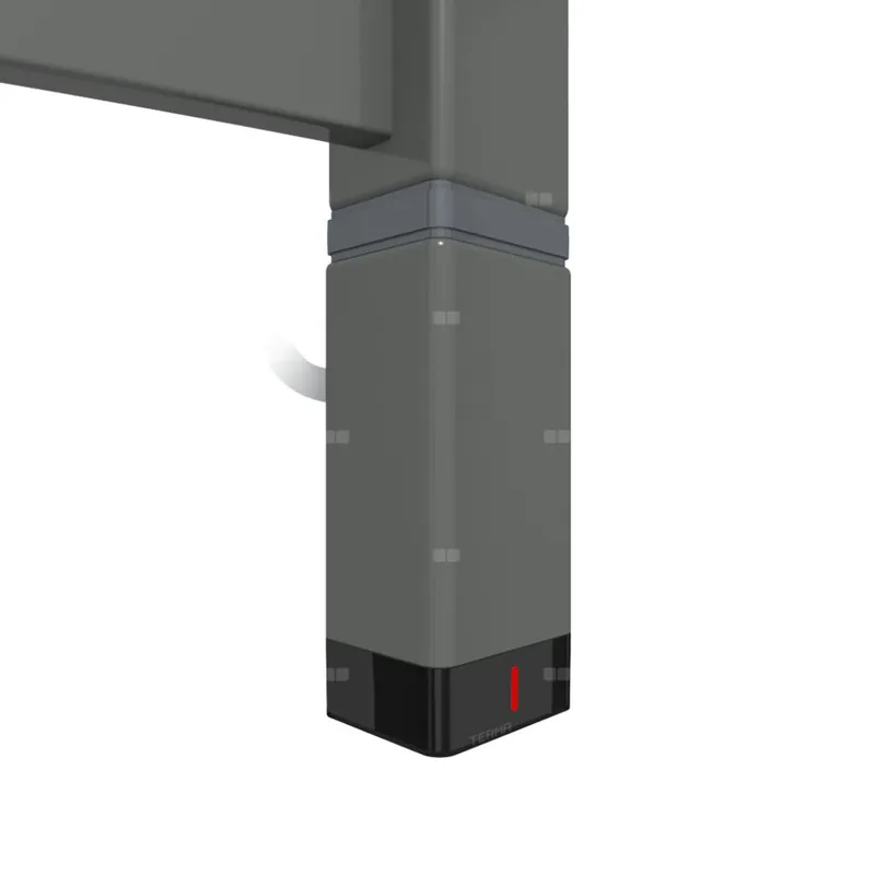 Bestseller Grzałka TERMA ONE Profile T - prawy 600 W 360 mm, kolor sparkling grey