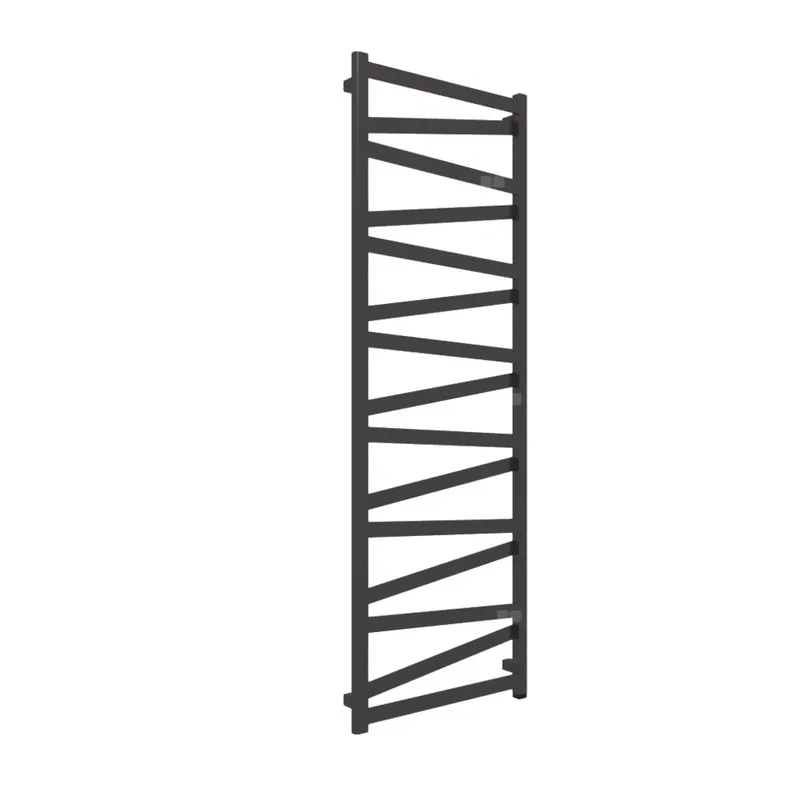 Premium Grzejnik drabinkowy TERMA VIPERA ONE, podłączenie S1, wym. 1710 x 600 mm, kolor heban, moc 722W
