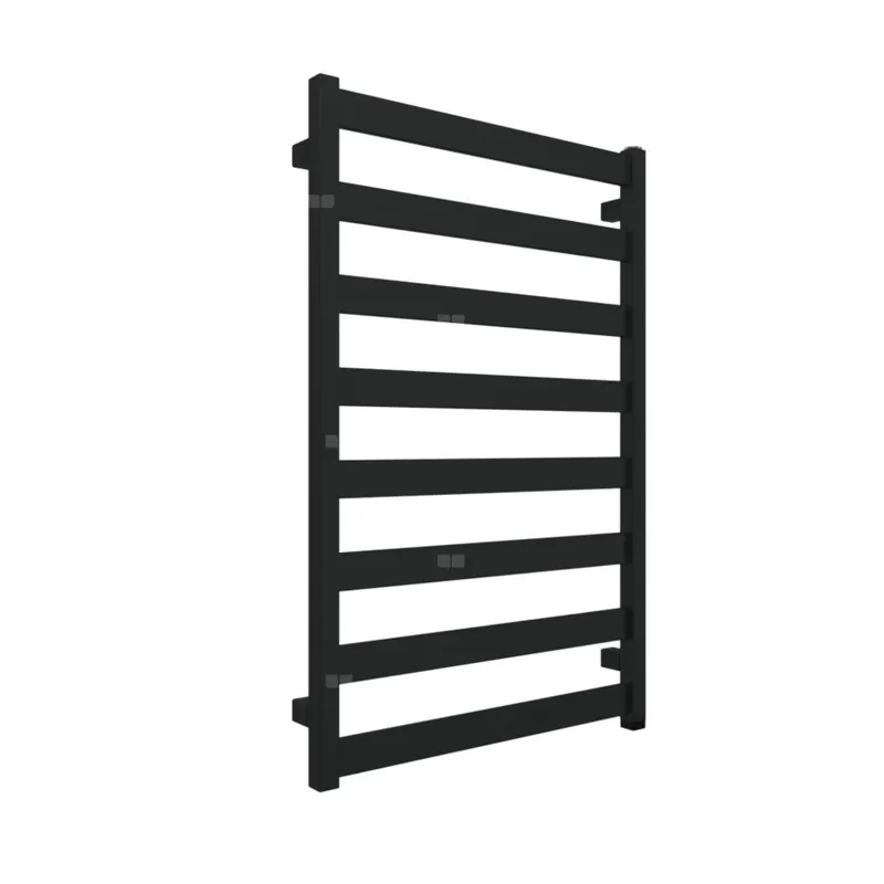 Grzejnik drabinkowy TERMA VIVO ONE, podłączenie S1, wym. 910 x 600 mm, kolor czarny jak kruk połysk RAL9005, moc 405W Bezpieczna płatność