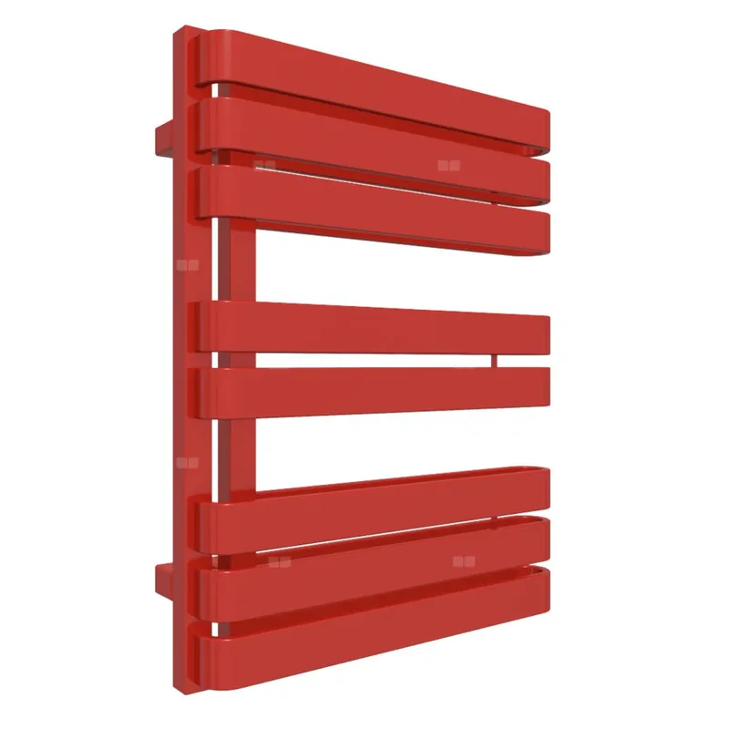 Grzejnik drabinkowy TERMA WARP S, podłączenie GD, wym. 655 x 500 mm, kolor czerwony drogowy RAL3020, moc 450W Wyprzedaż